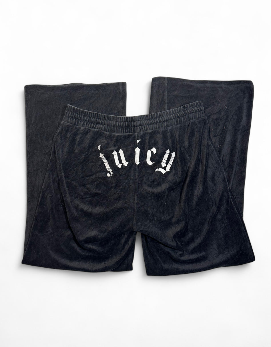 (L)vtg juicy couture “juicy” flared sweats