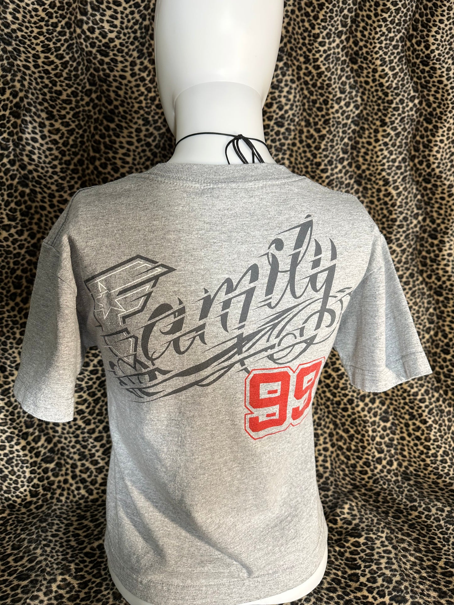 (S) famous stars & straps grey baby tee