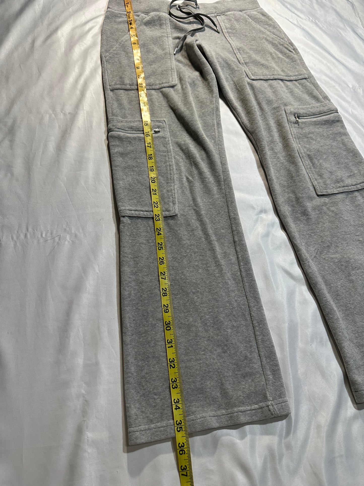 (M)vtg grey gap flared terry cloth sweatpants