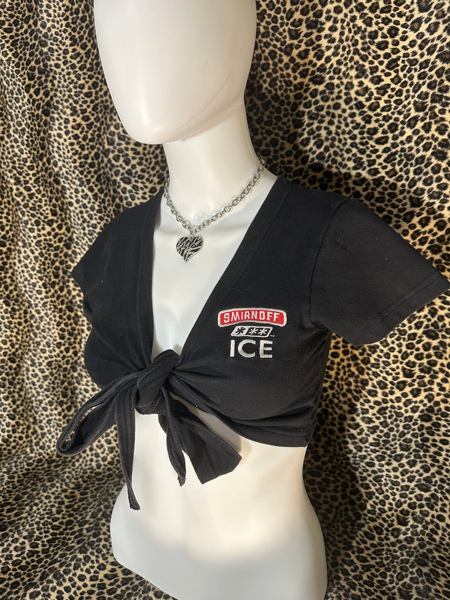 (OS)vtg smirnoff ice black tie up top
