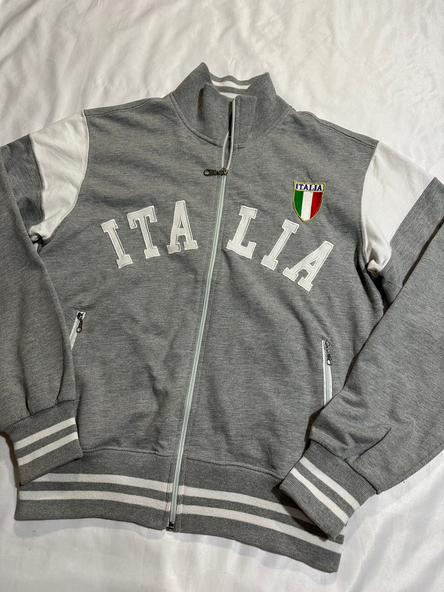 (S)grey italia zip up jacket