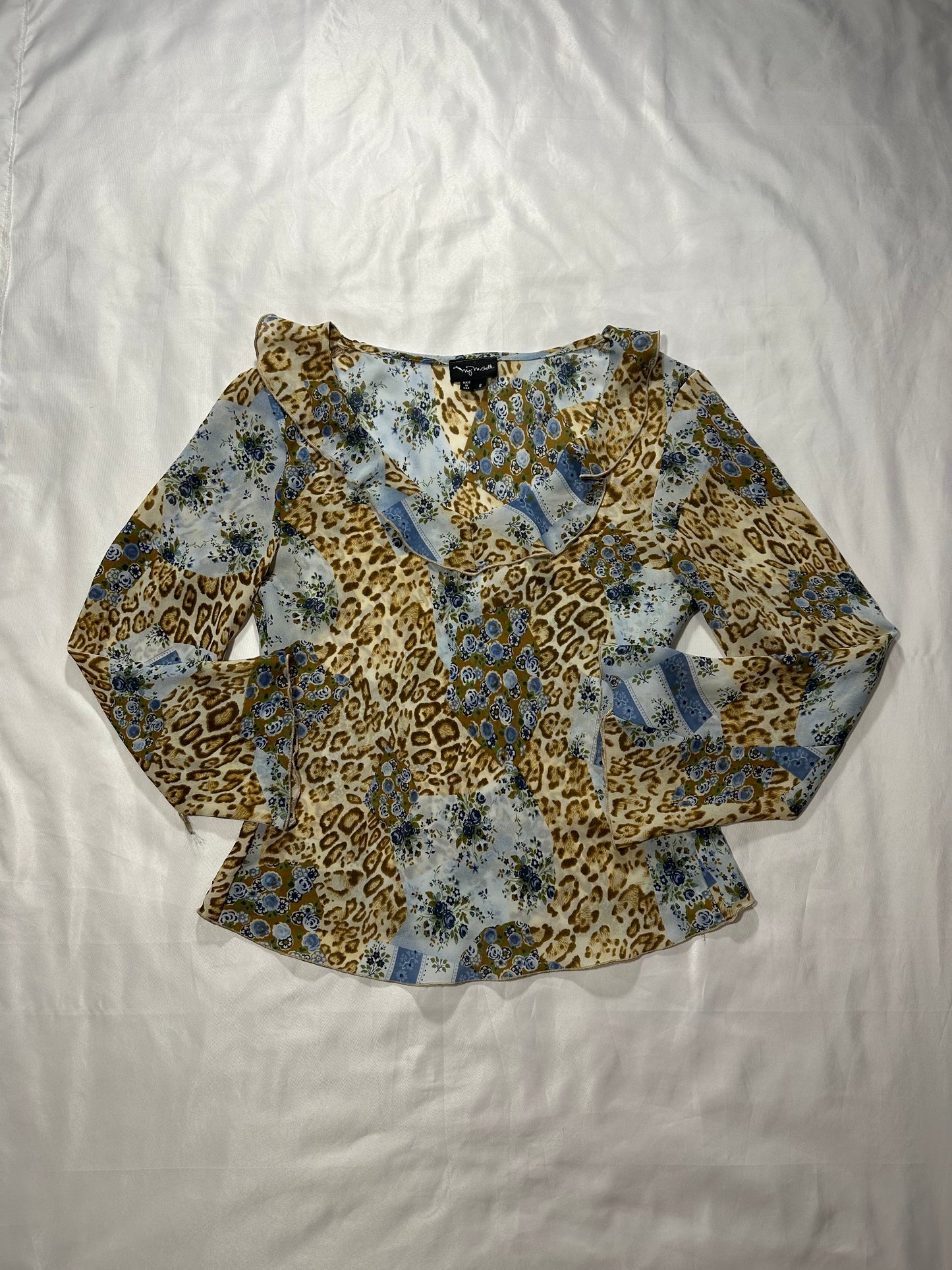 my michelle patchwork long sleeve