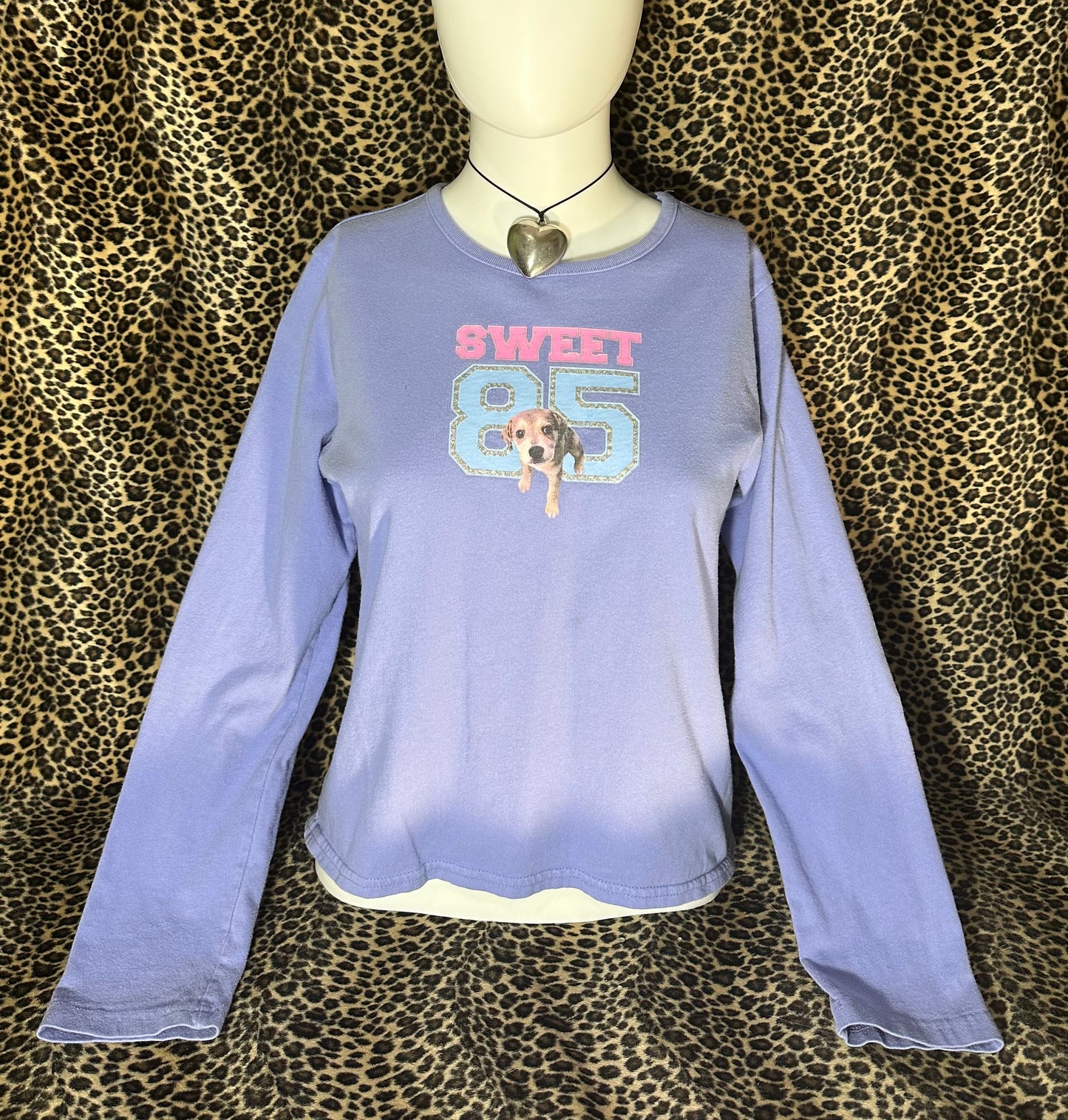(M)early 2000s sweet dog long sleeve
