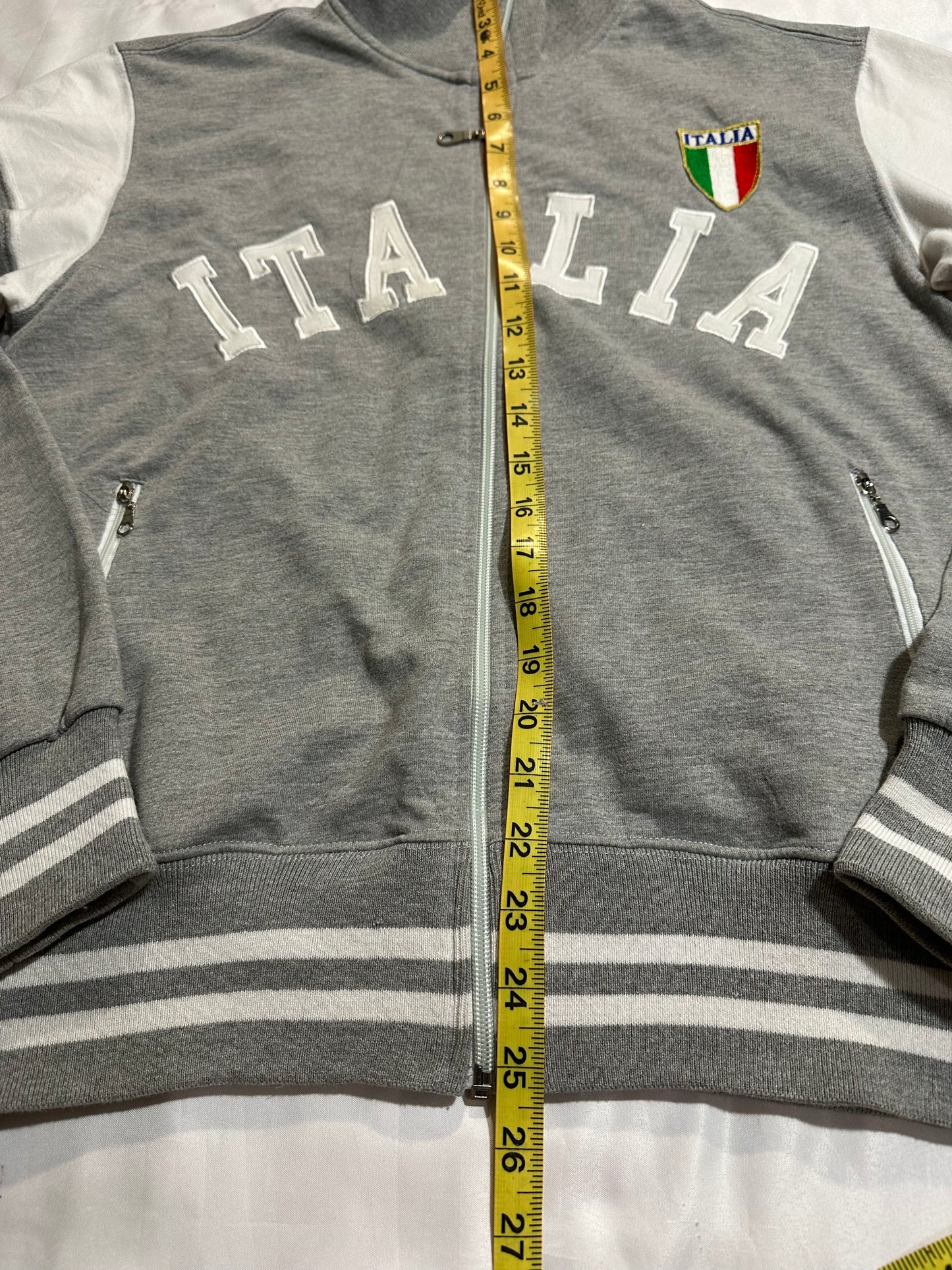 (S)grey italia zip up jacket