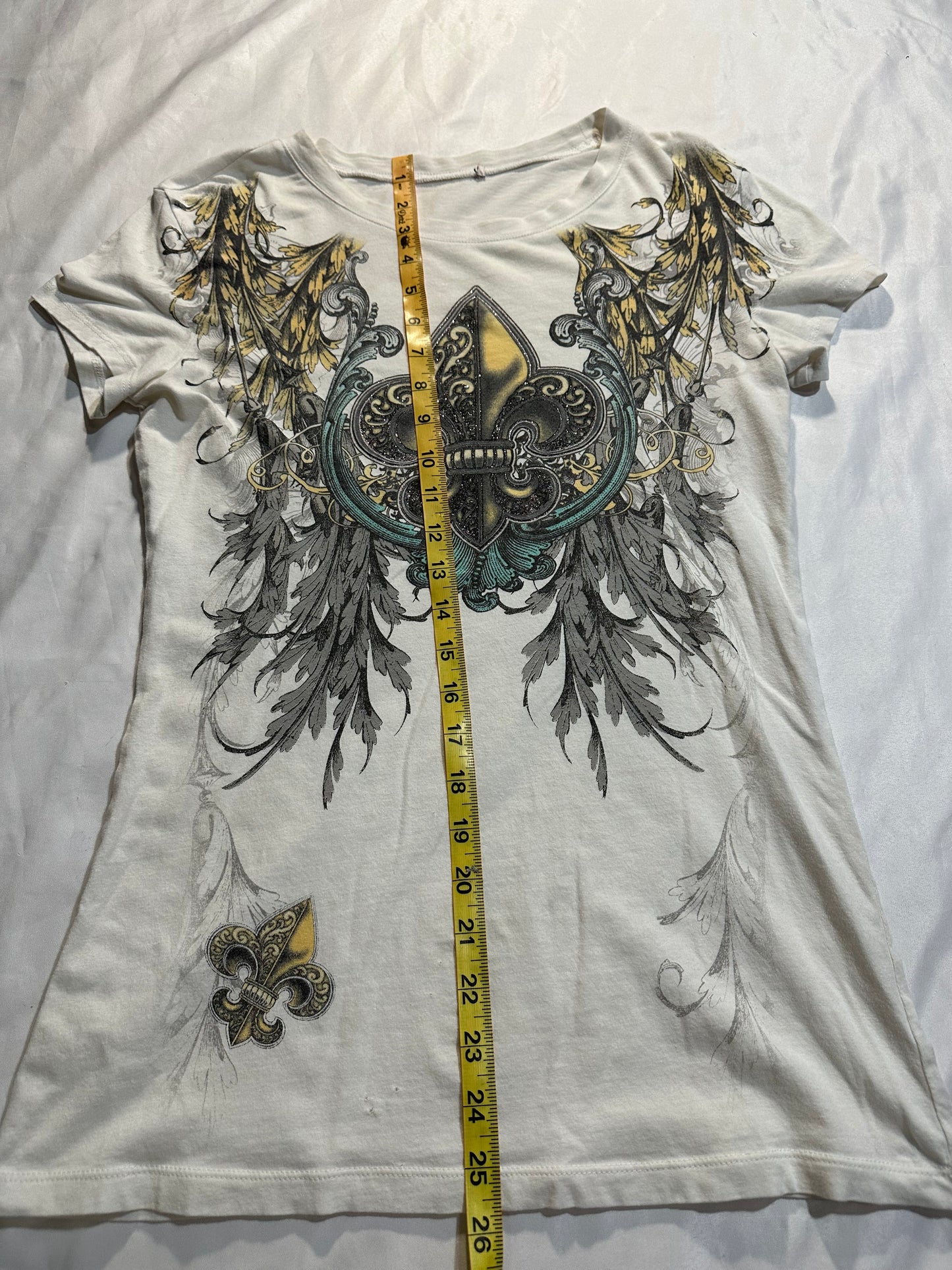 (L)cyber y2k white top