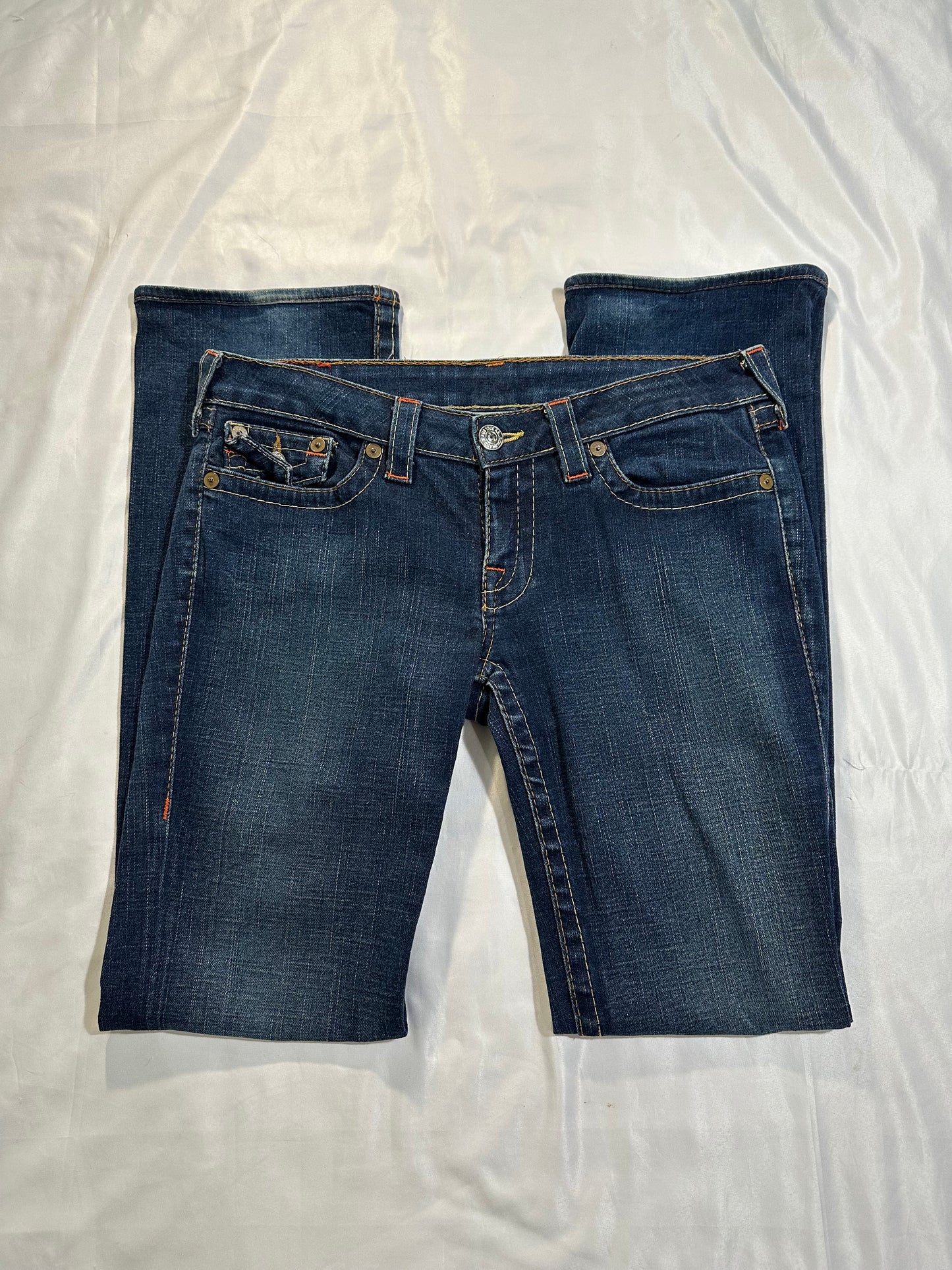 (SZ 31)true religion embroidered jeans