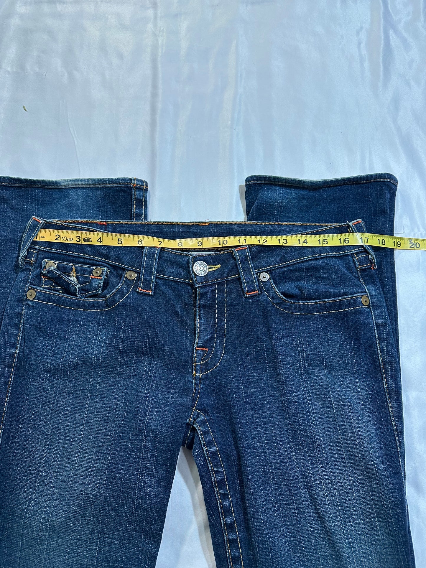 (SZ 31)true religion embroidered jeans