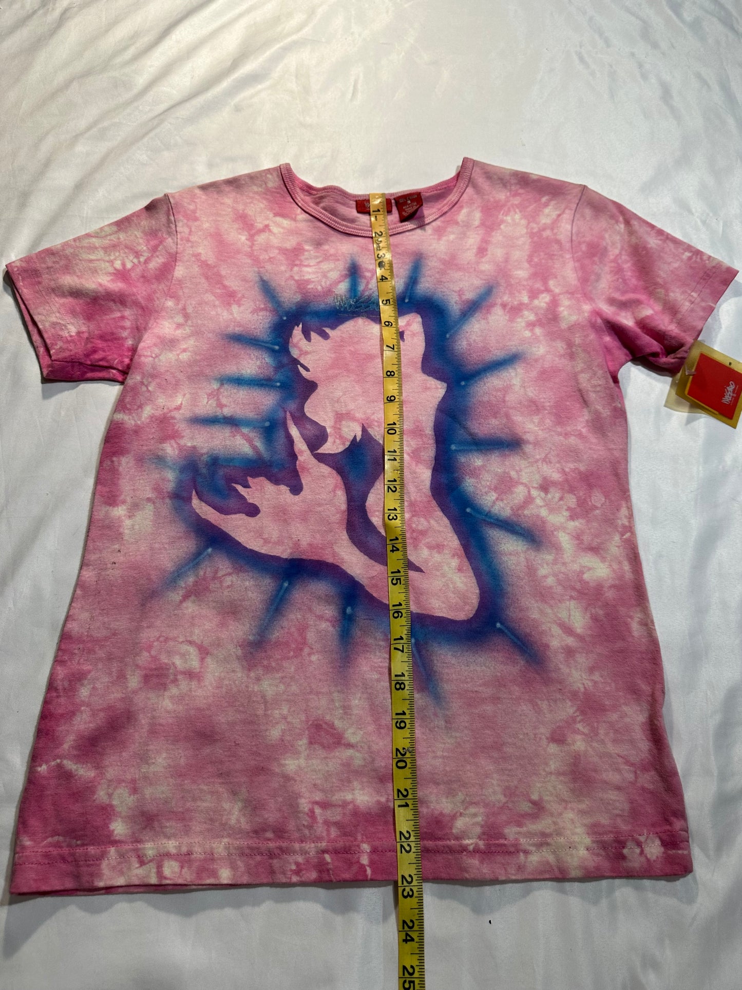 (M)early 2000s deadstock mermaid airbrushed baby tee