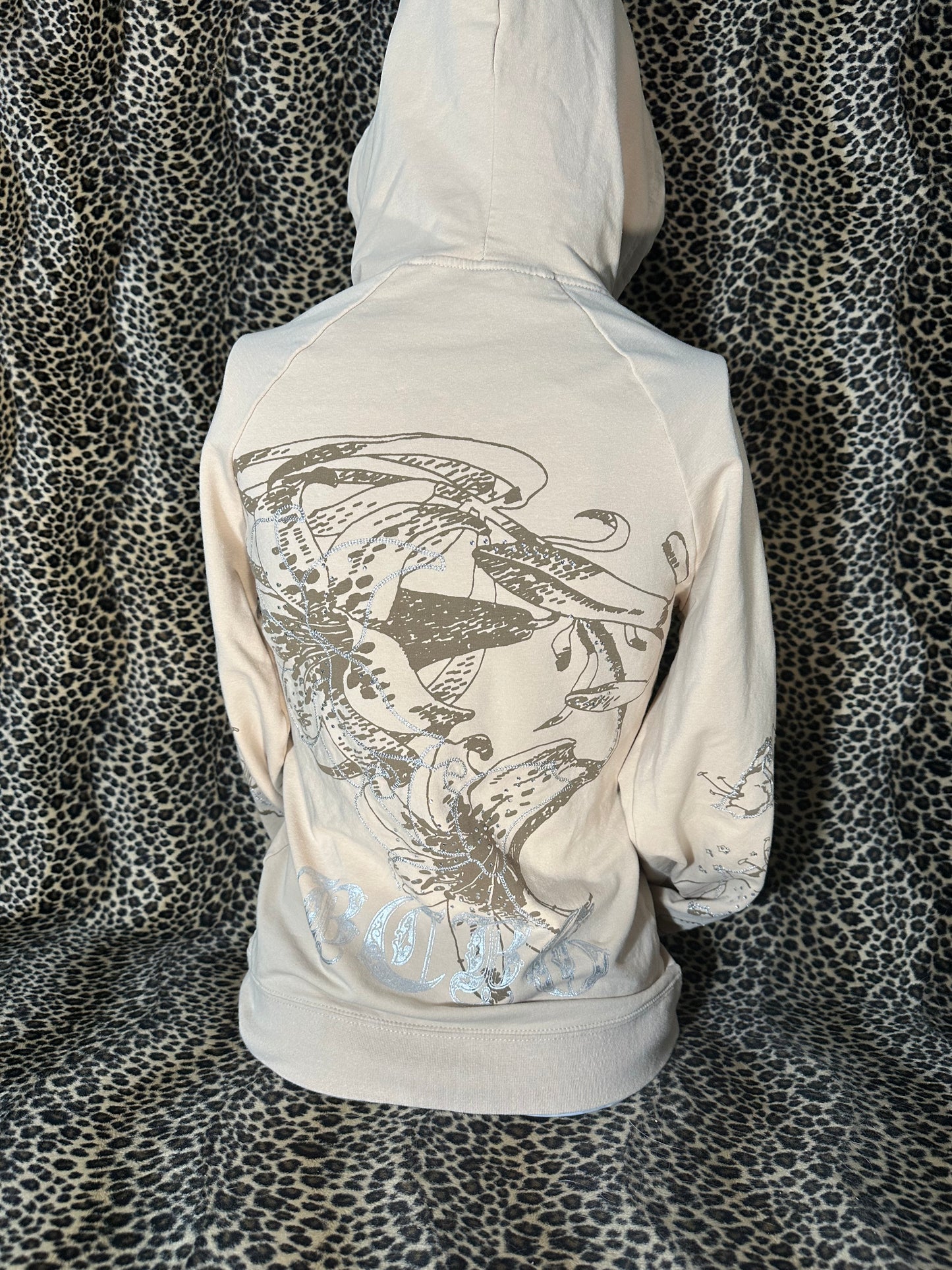 (M)orchid bcbg crème zip up