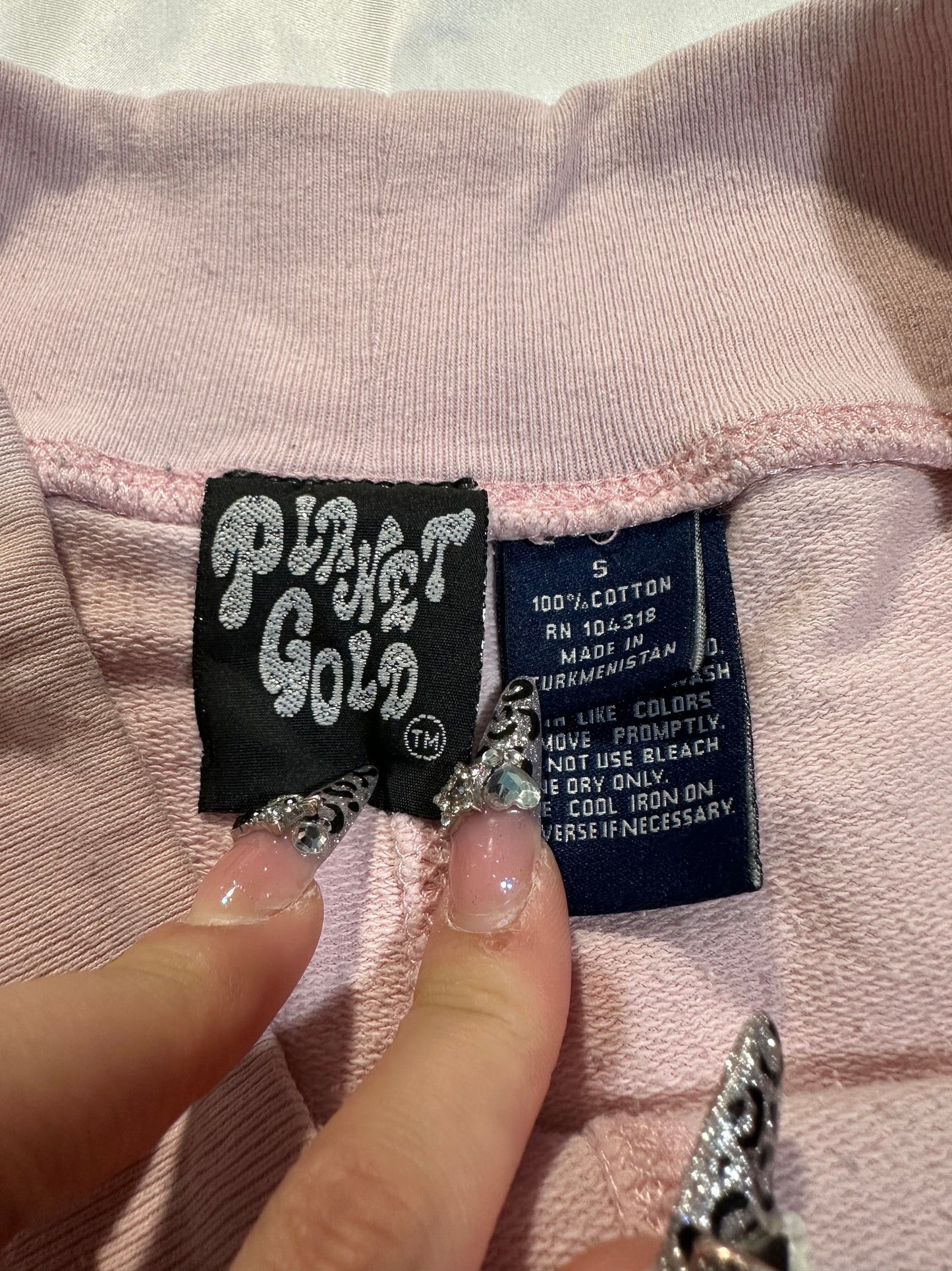 (S)light pink capri sweats
