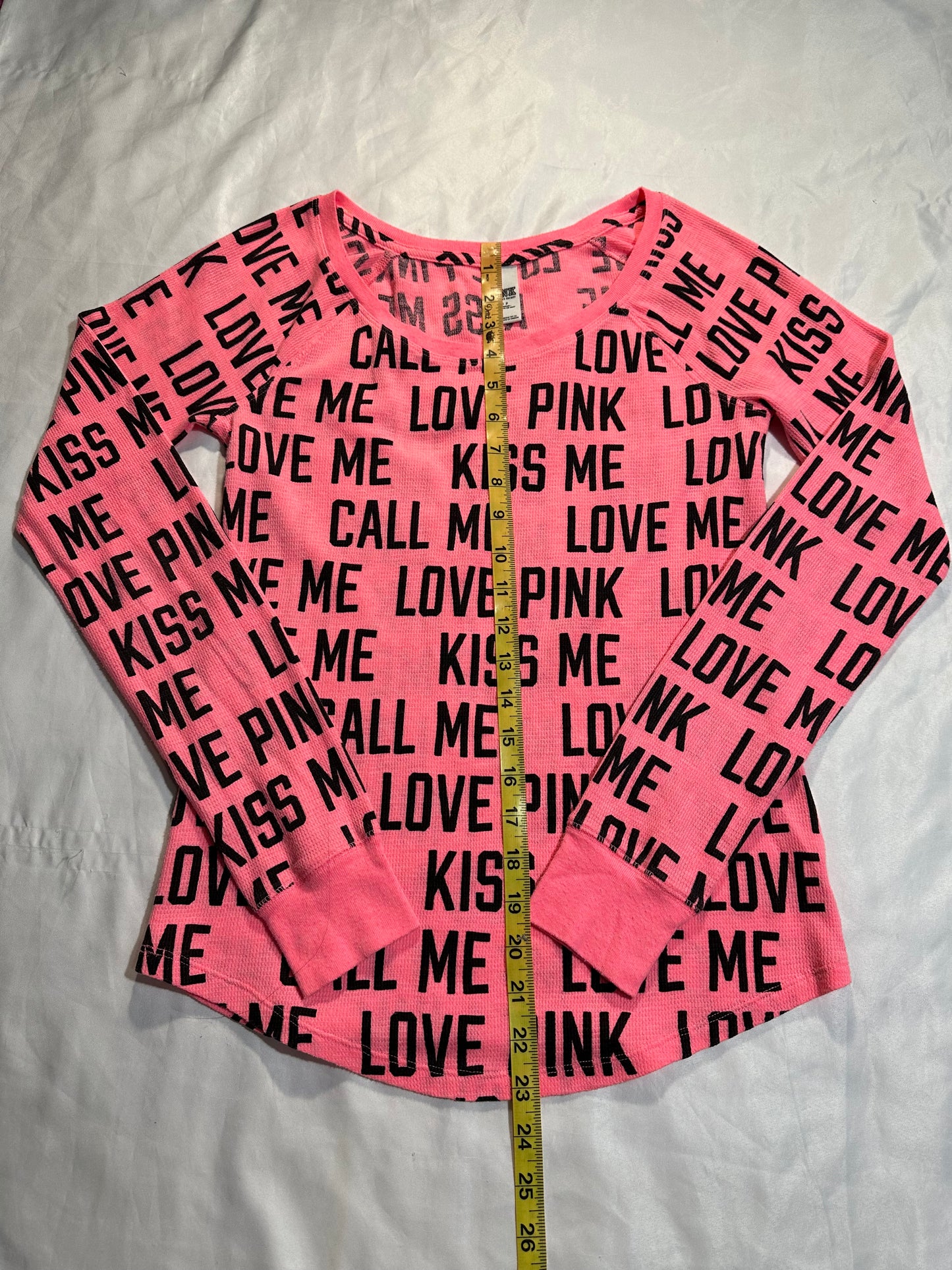 (S)2 piece vs pink pj set