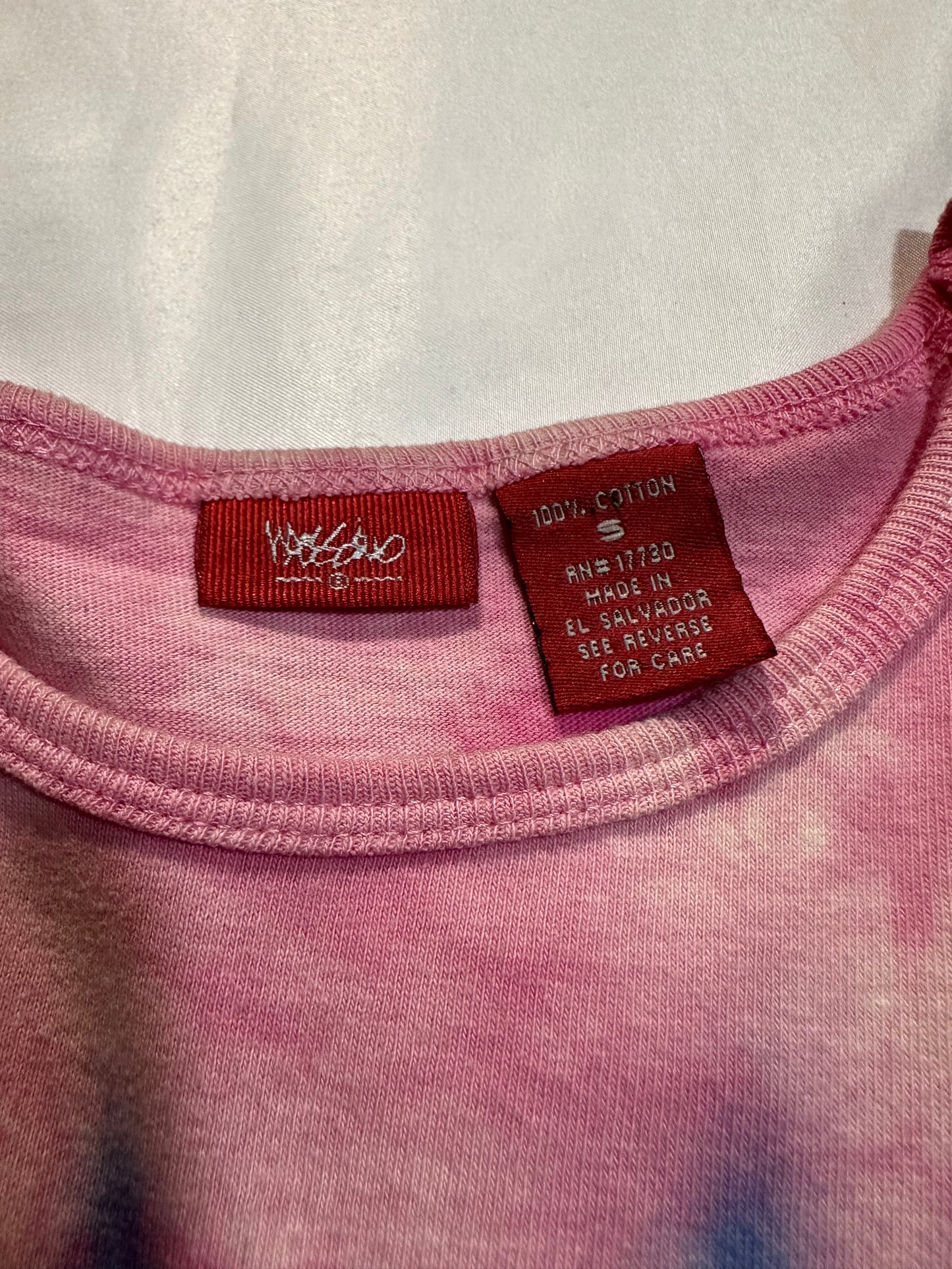 (M)early 2000s deadstock mermaid airbrushed baby tee