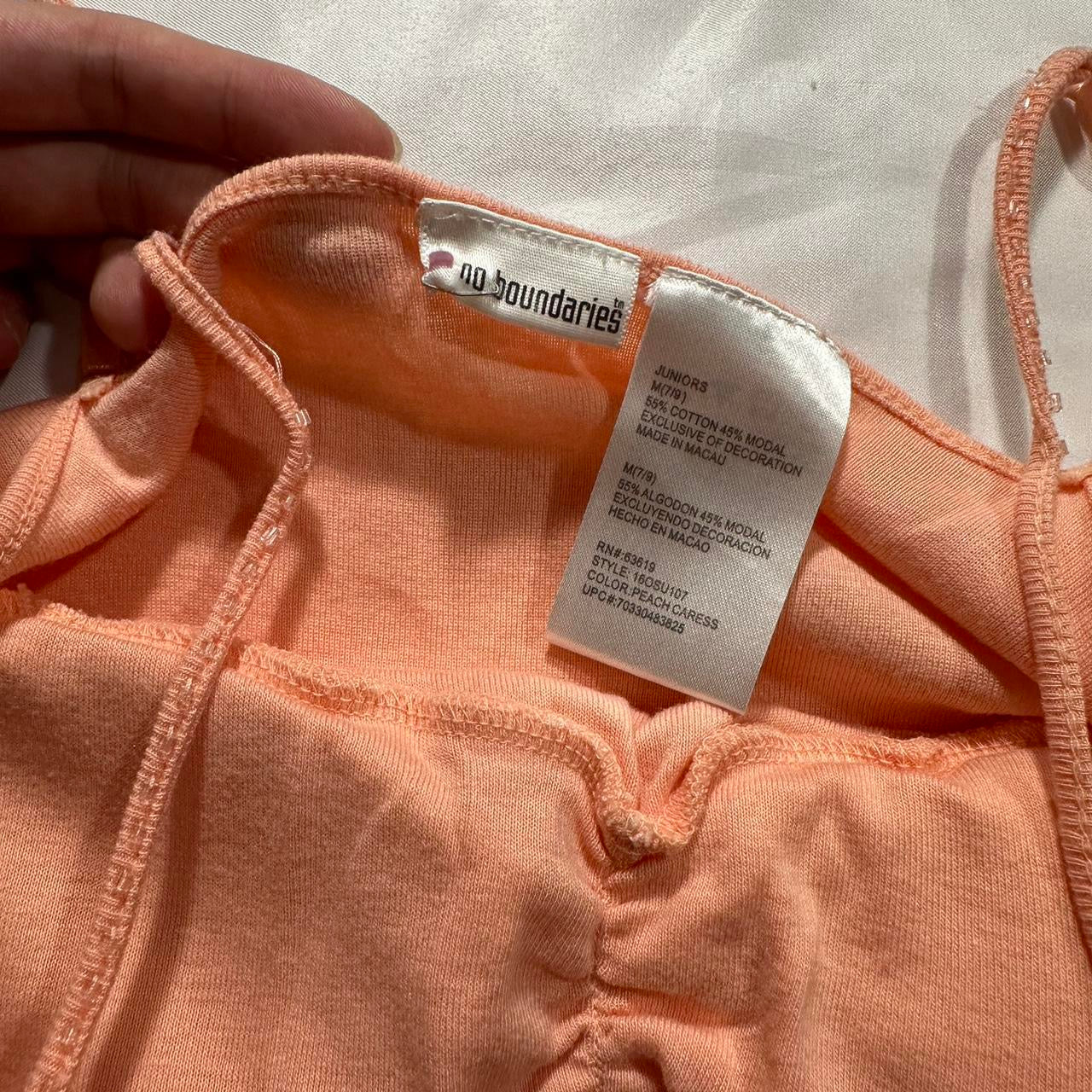 peachy no boundaries tank top