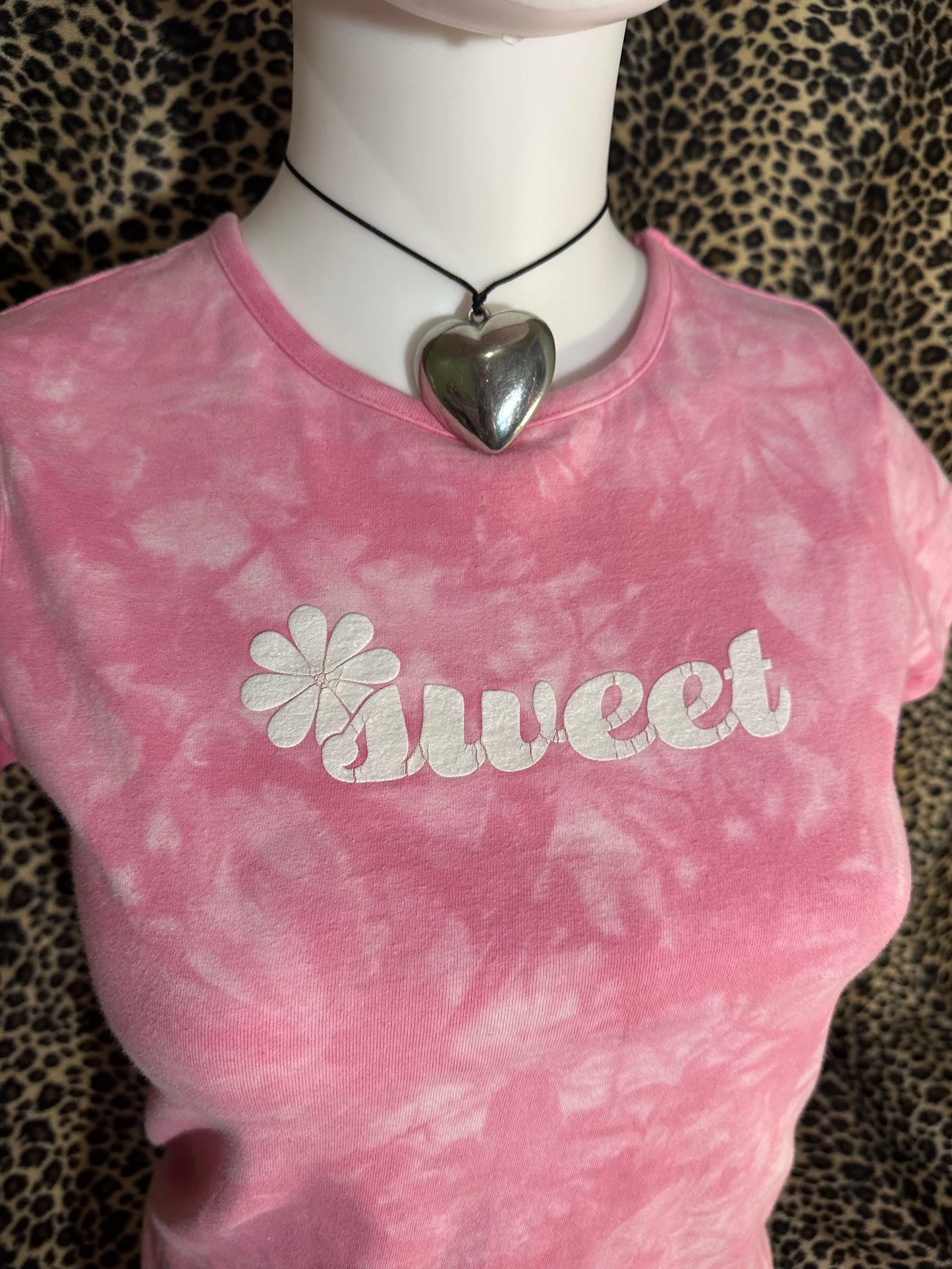 (M)pink “sweet” baby tee