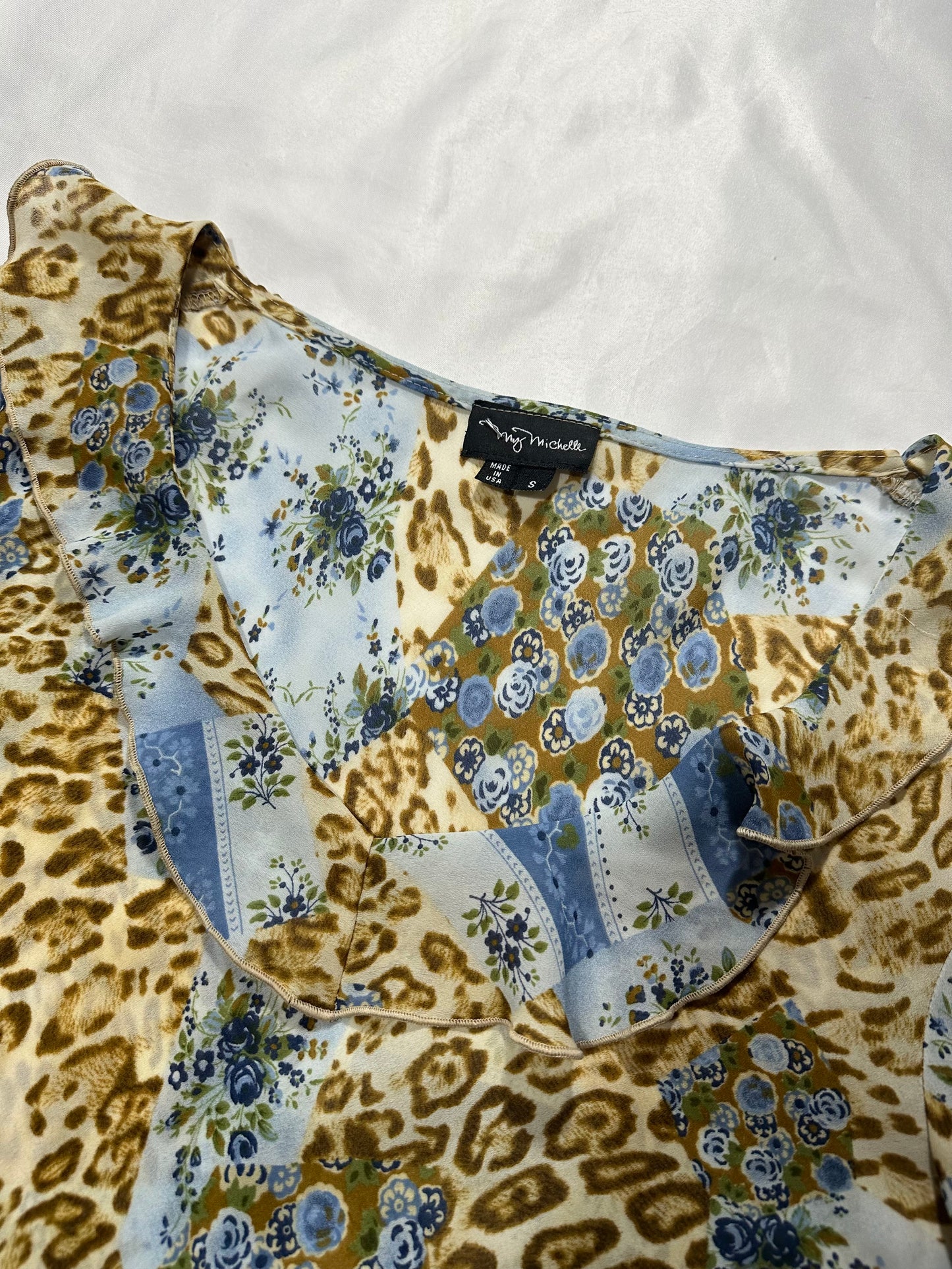 my michelle patchwork long sleeve