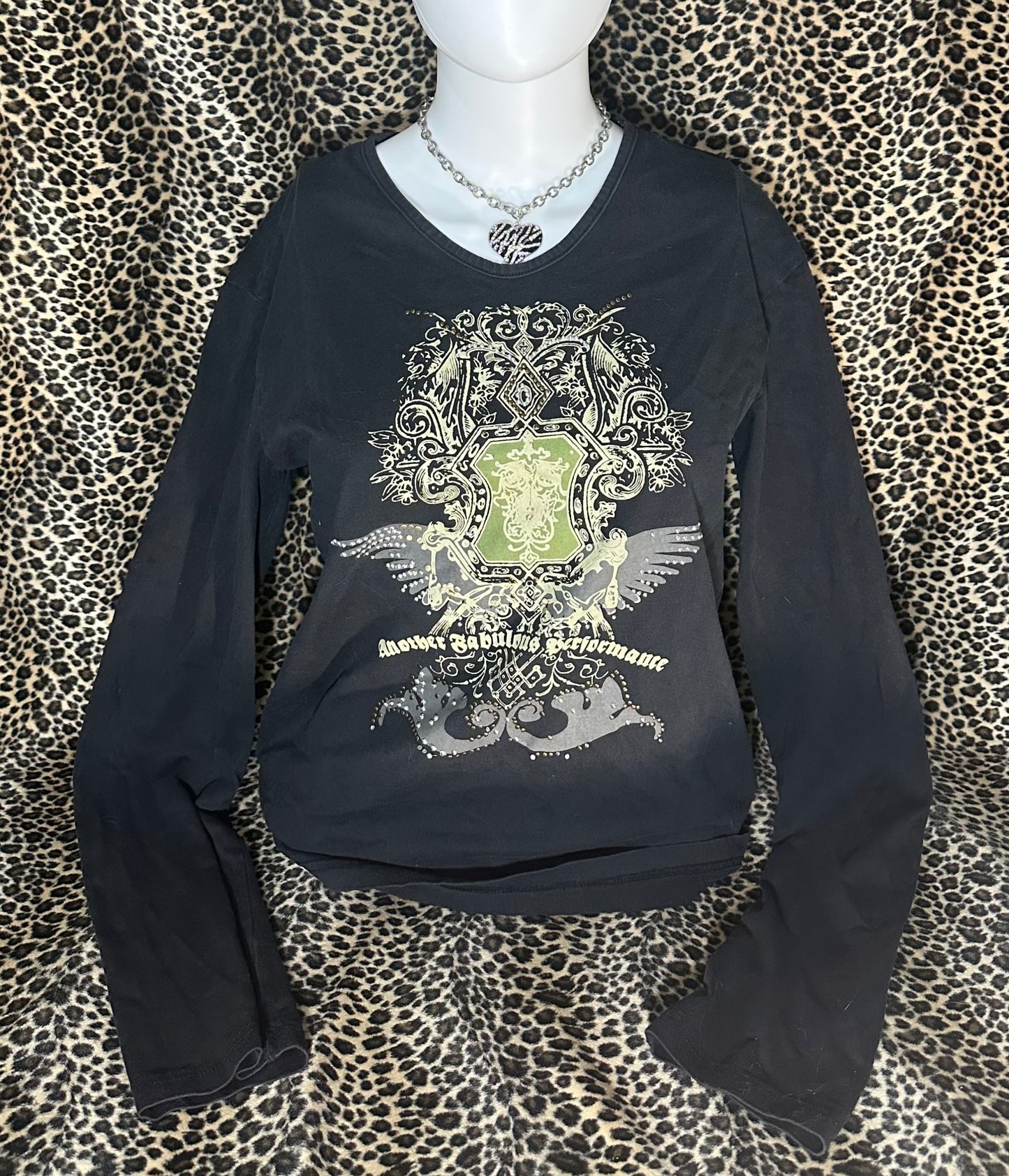 (L)cyber y2k styled long sleeve