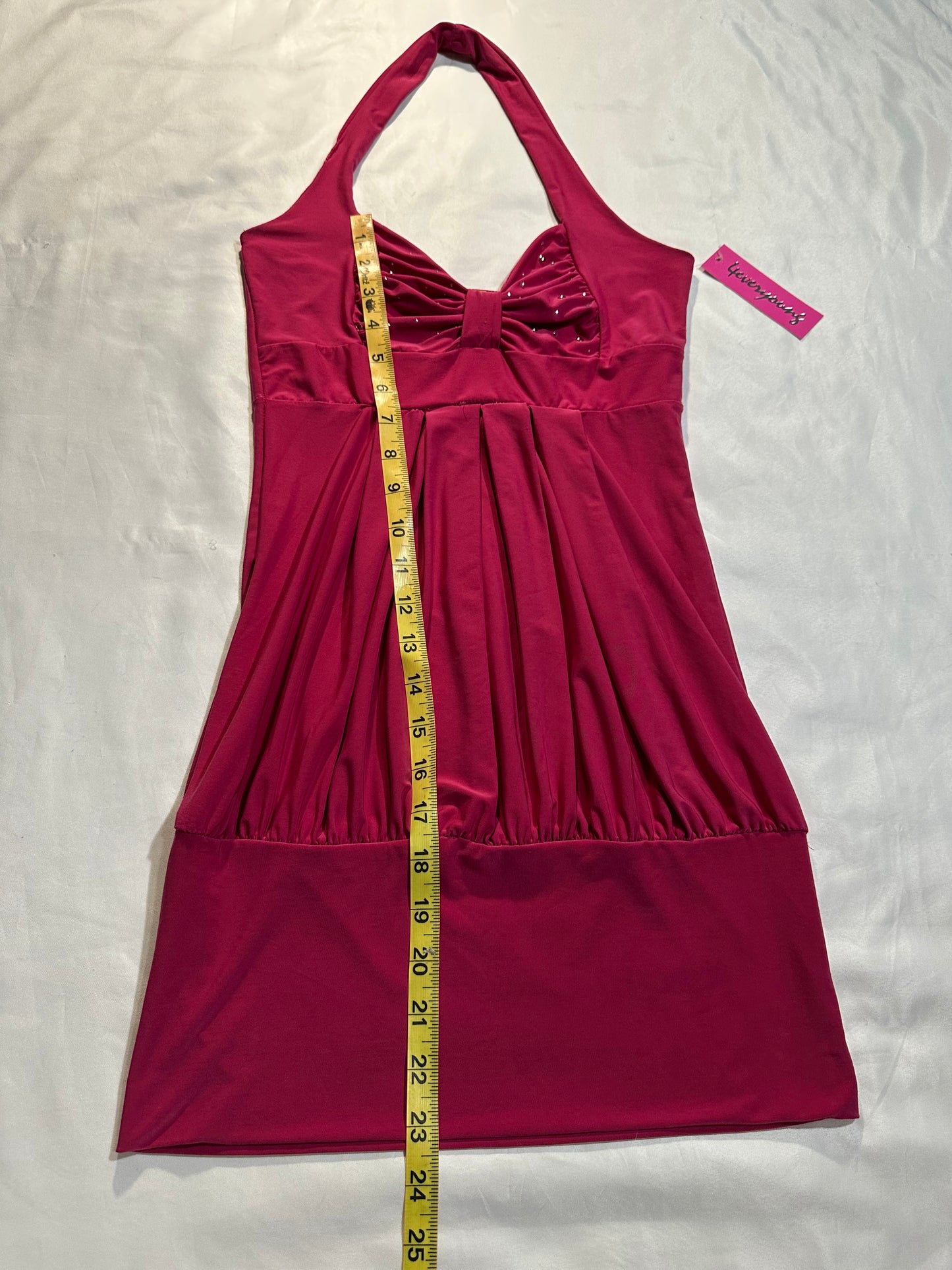 (S)early 2000s deadstock cinched halter tank top