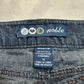 (SZ 11)early 2000s dark washed denim shorts