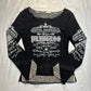 (XL)early 2000s caché princess mesh long sleeve