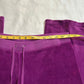 (M)magenta velour juicy couture flared sweats