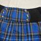 (M)vtg royal bones blue plaid pleated skirt