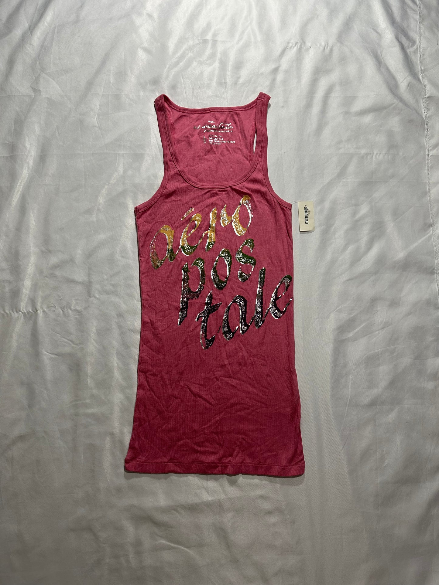 nwt aeropastle pink tank top