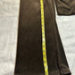 (M)vtg brown velour juicy couture flared sweats