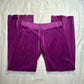 (M)magenta velour juicy couture flared sweats