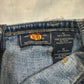 (XS)vtg route 66 tie up denim skirt