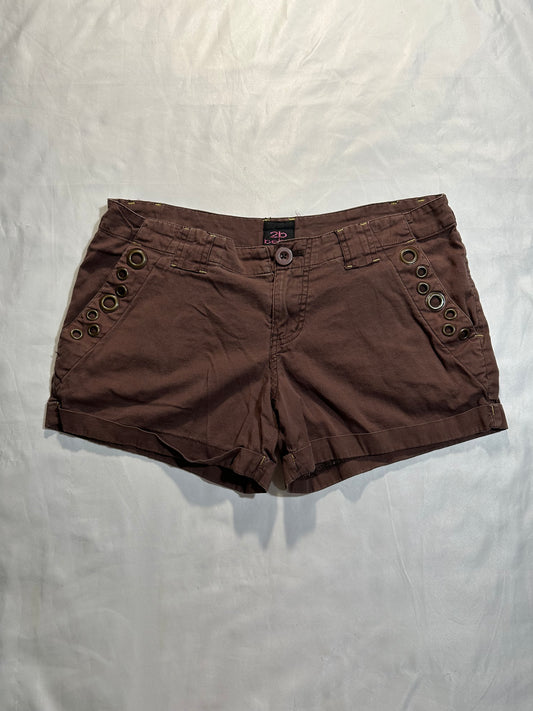 (M)early 2000s bebe brown cargo shorts