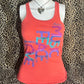 (S)aeropostale music, peace, love tank top
