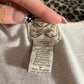 (M)2014 styled beige lace ruffle tank top