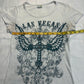 (S)cyber y2k bedazzled las vegas cross top