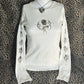 (S)vtg hot leathers cyber rose long sleeve