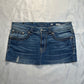 (sz 28)reworked miss me mini skirt