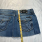 (sz 28)reworked miss me mini skirt