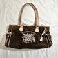 vtg juicy couture velour “heaven on earth” diaper bag