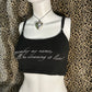 (S) “remember my name, you’ll be screaming it later” tank top