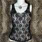 (M)early 2000s black lace cami