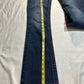 (SZ 28)embellished bootcut flared miss me jeans