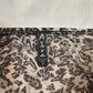 (M)vtg leopard print mini dress/tube top