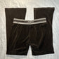 (M)vtg brown velour juicy couture flared sweats