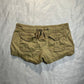 (SZ 6)early 2000s american eagle cargo mini shorts