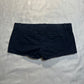 (SZ 2)early 2000s navy abercrombie & fitch mini shorts