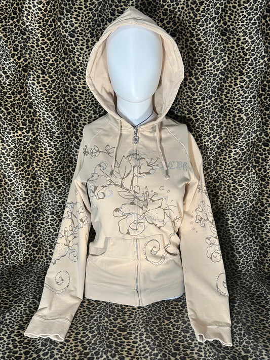 (M)orchid bcbg crème zip up