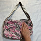 early 2000s pink camo handbag