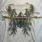 (L)cyber y2k white top
