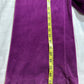 (M)magenta velour juicy couture flared sweats