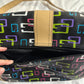 early 2000s guess monogram belted messenger bag