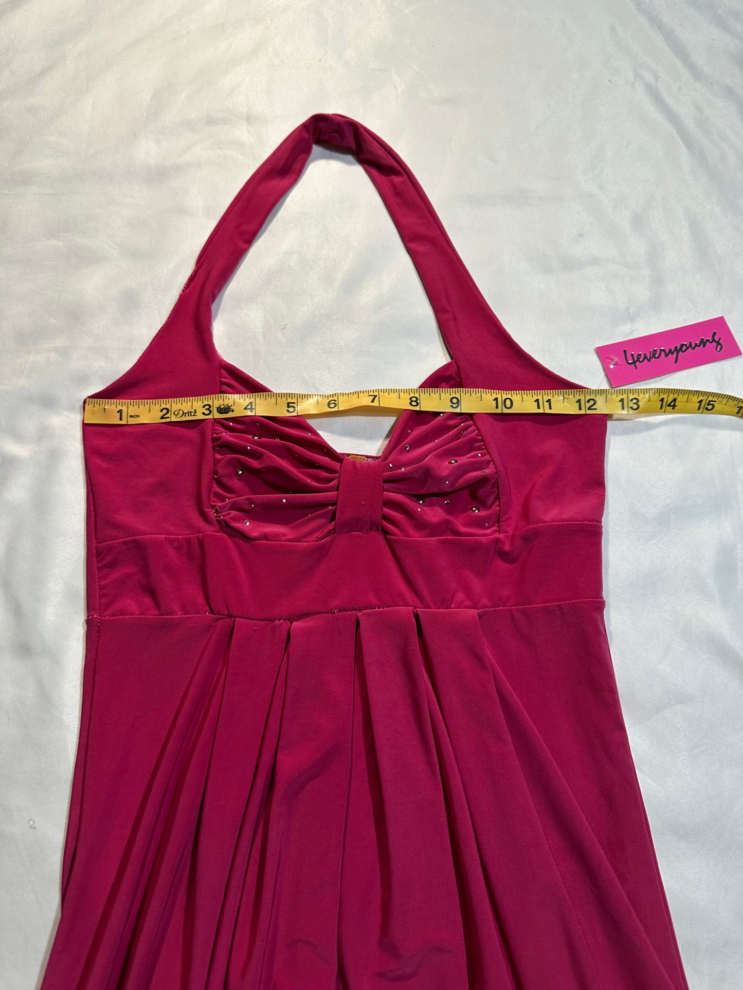 (S)early 2000s deadstock cinched halter tank top